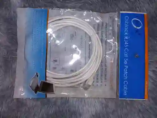 Cable Utp De 3mts Ponchado Ambos Extremos
