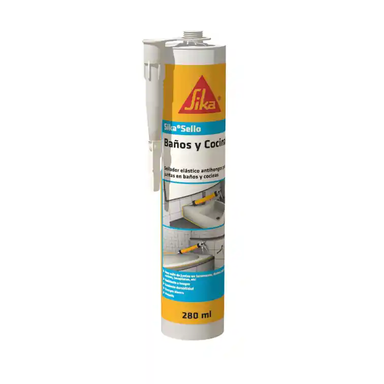 Sika Sello Baños Y Cocinas De 280 Ml