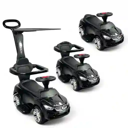 Carro Montable Bebe Juguete Paseador Niña Niño Happy Negro