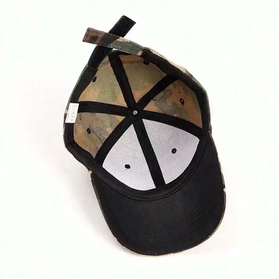 Gorra Tipo Baseball Camuflada