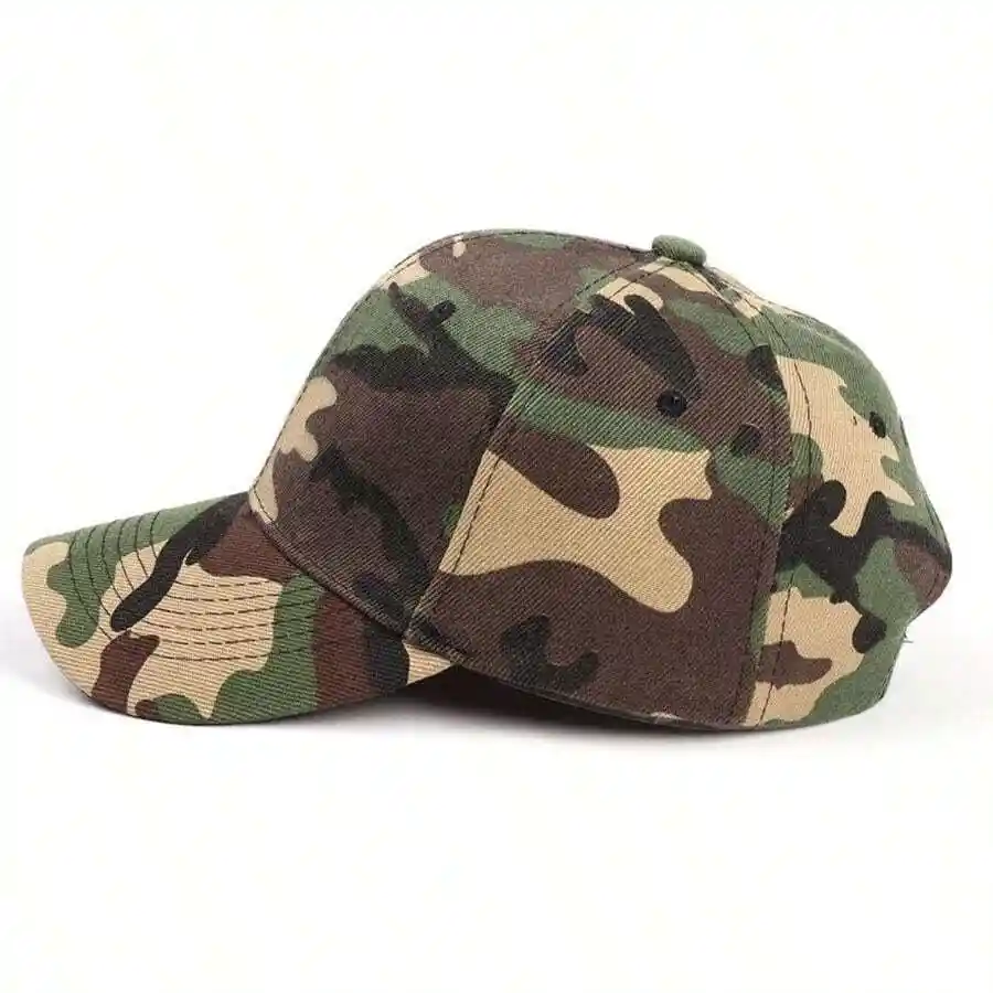 Gorra Tipo Baseball Camuflada