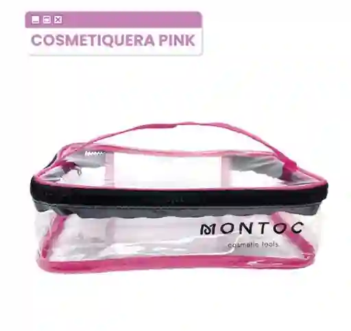 Cosmetiquera Pink Grande Montoc