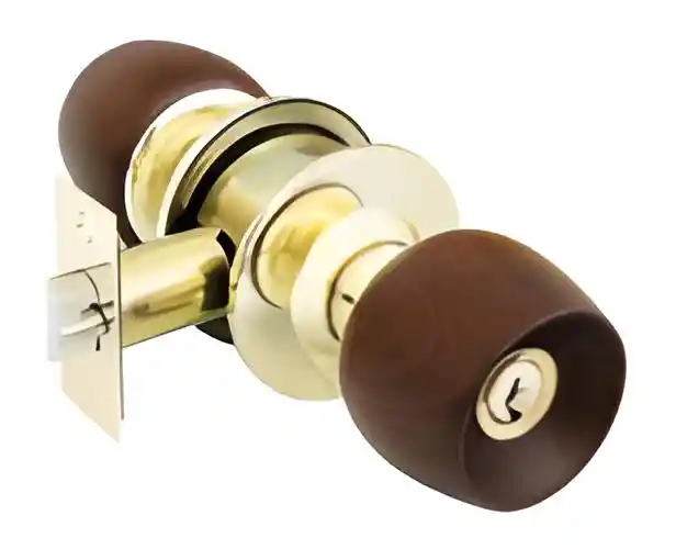 Cerradura Pomo Dublín Yale Para Baño En Madera 0006381