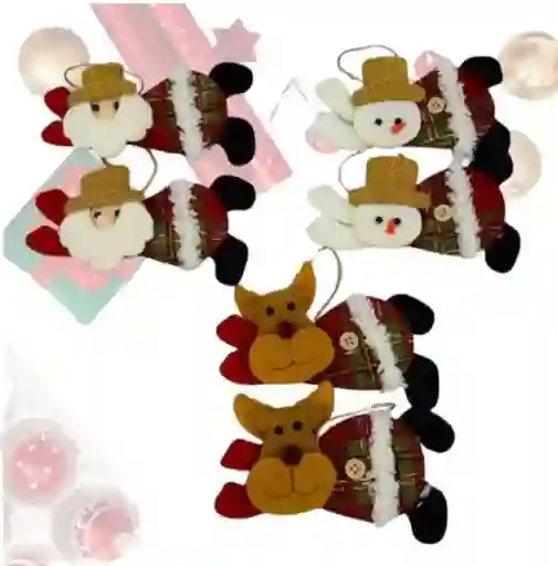 Juguetes Peluches Muñecos Diseño Navideño Papa Noel Muñeco De Nuevo Reno 2