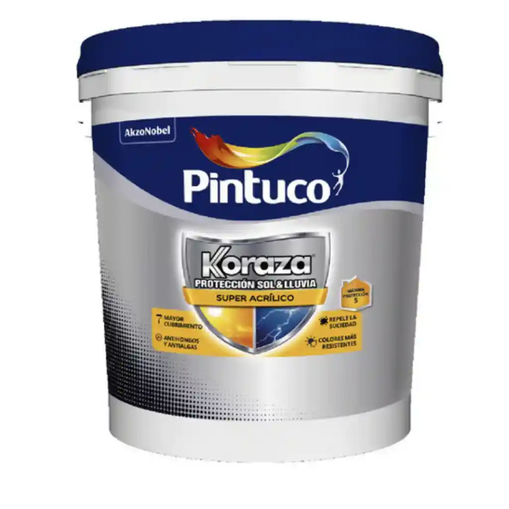 Koraza Blanco Balde 2.5 Gal