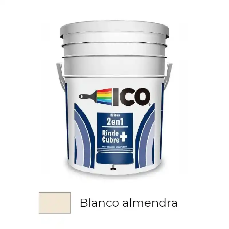 Vinilico 2 En 1 Blanco Almendra Cuñete Cuñete 5 Gal