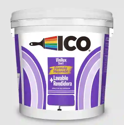 Vinilux 2 En 1 Blanco Balde 2.5 Gal