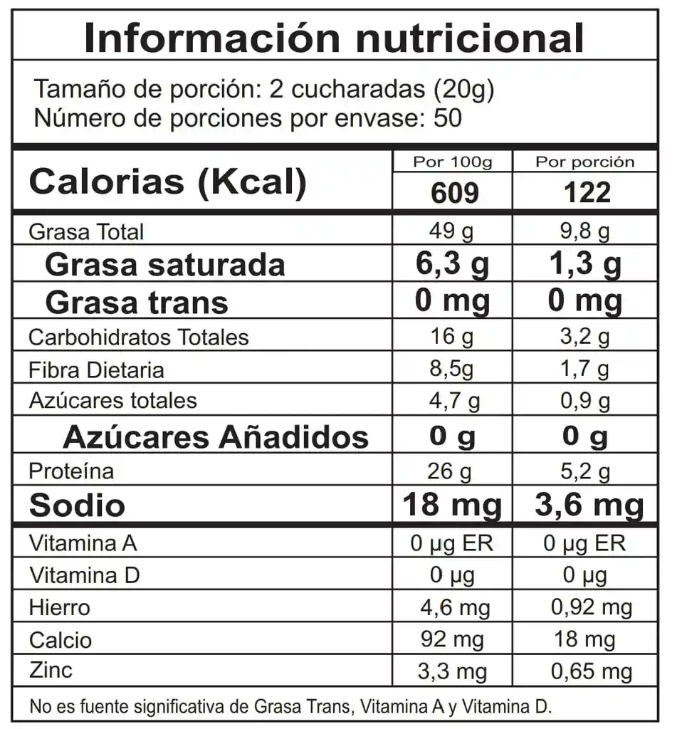 Crema De Mani Natural