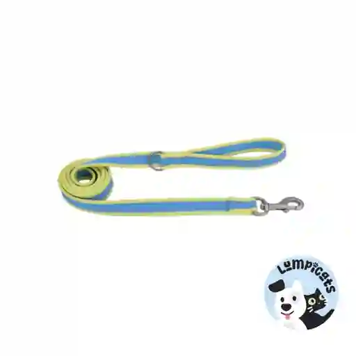 Coastal Perro Pro Azul Con Amarillo Neon Correa Small-medium 3/4"coastal Perro Pro Azul Con Amarillo Neon Correa Small-medium 3/4"