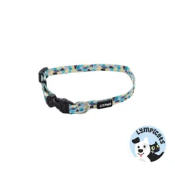 Lil Pals Perro Collar Mozaico Gris