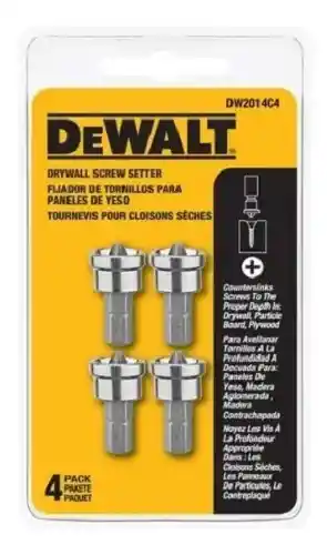 Punta Tope Para Drywall De 1/4 Por 4 Und