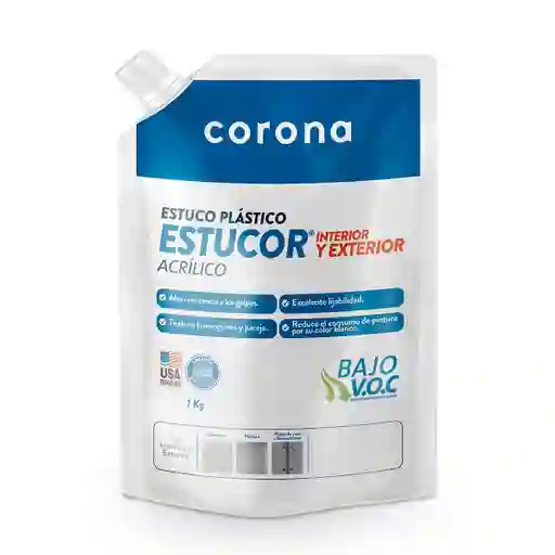 Estuco Plástico De 1kg