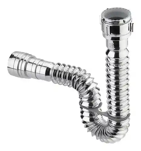 Sifón Flexible Metalizado