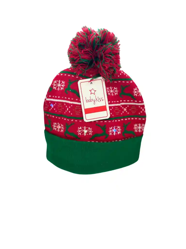 Gorro Lana Navidad Niño Y Adulto