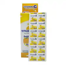 Vitamina C Tabletas (naranja)