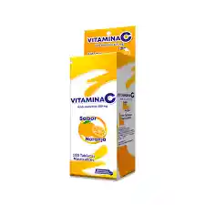 Vitamina C Tabletas (naranja)