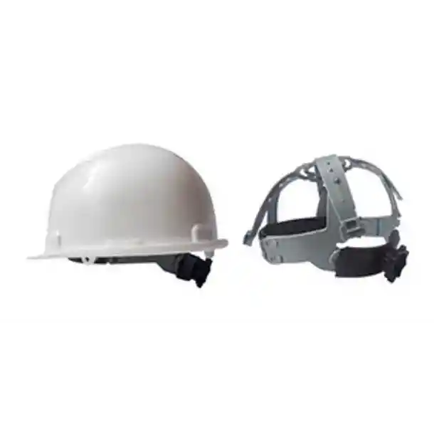 Casco De Seguridad Blanco Sin Tornillo