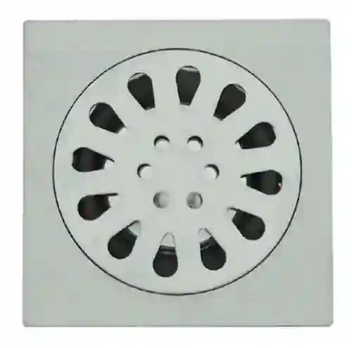 Rejilla De Piso Cuadrada 10 Cm Tipo Sol De Acero