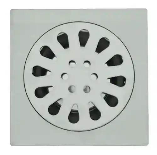 Rejilla De Piso Cuadrada 10 Cm Tipo Sol De Acero