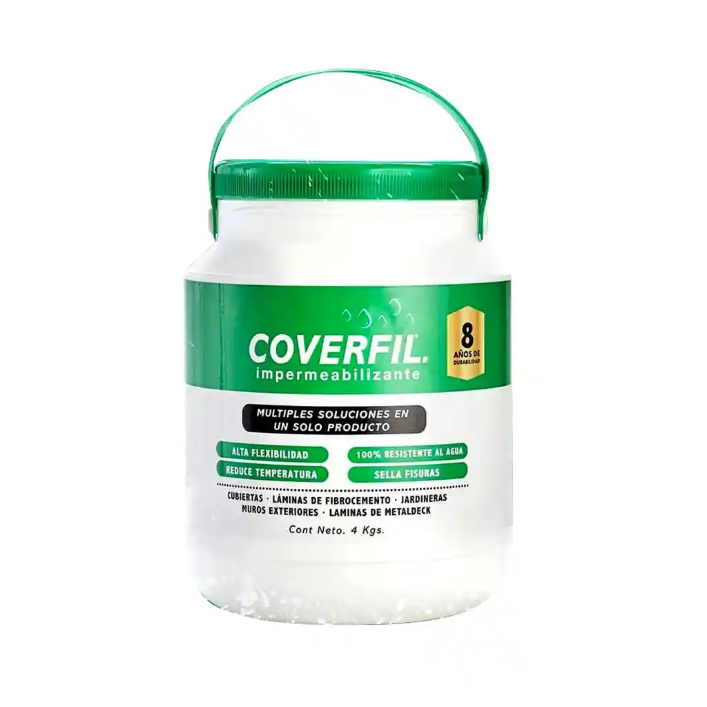 Coverfil Galon Blanco 8 Años
