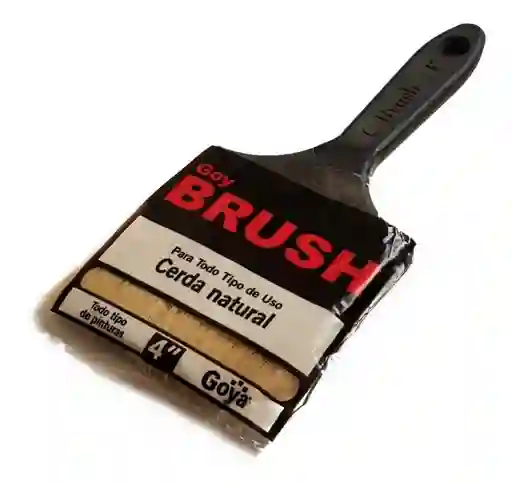 Brocha Cerda Natural 4" Brush Goya
