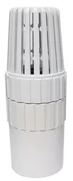 Válvula Pie Roscada Pvc De 2 Pulgadas