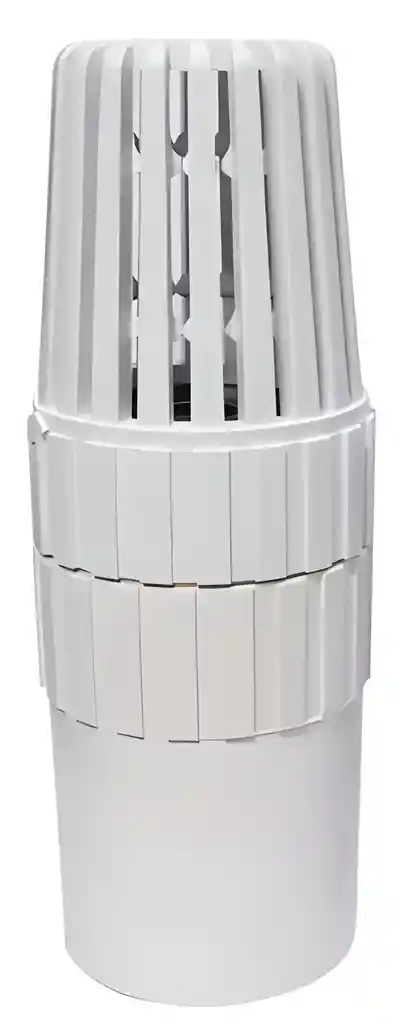 Válvula Pie Roscada Pvc De 2 Pulgadas