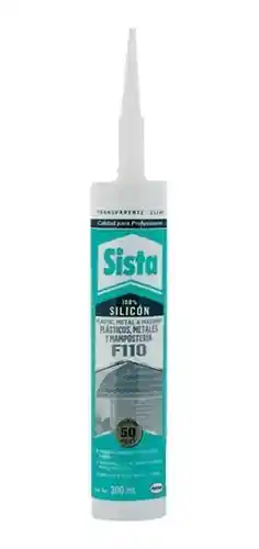 Sista F110 Pmm Transparaente Por 300 Ml