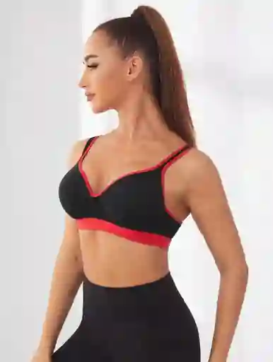 Sostén Deportivo Algodón Mujer Sport Fashion