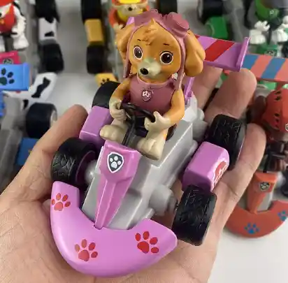 Carro Impulso Figura Muñeco Paw Patrol