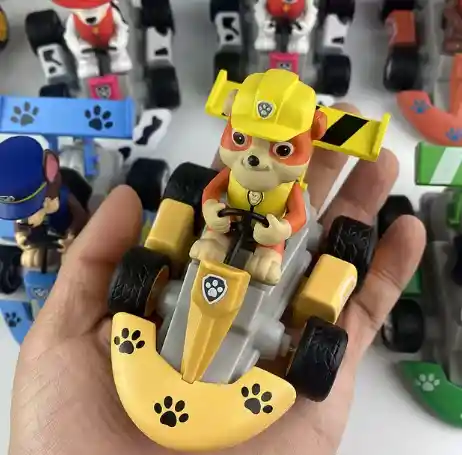 Carro Impulso Figura Muñeco Paw Patrol