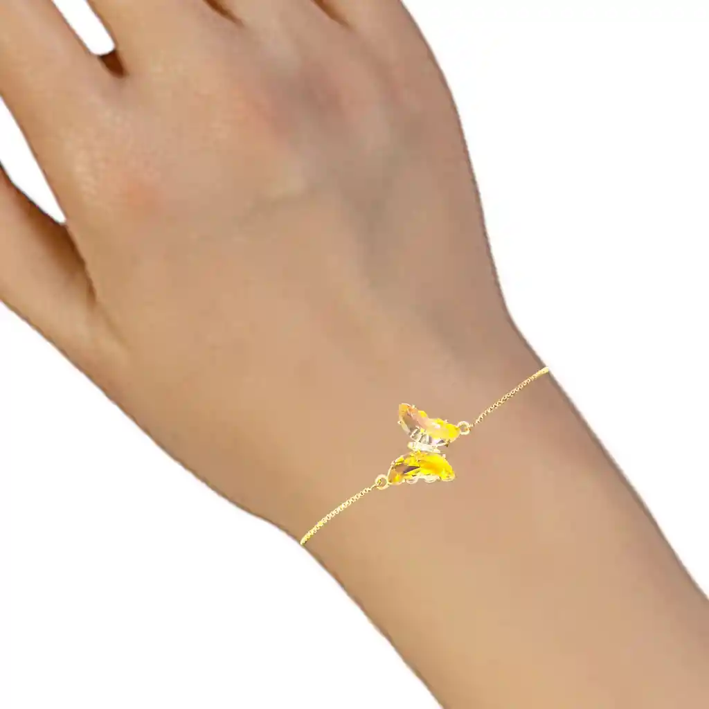 Brazalete Pulsera En Cover Gold - Rodio, Manilla En Cover Gold, Brazalete De Cover Gold, Joyería Femenina, Rodio