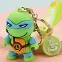 Figura Tortugas Ninja Llavero Didactico