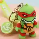 Figura Tortugas Ninja Llavero Didactico