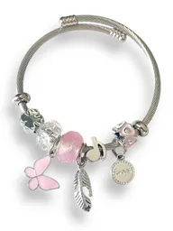 Brazalete Pulsera Pandora En Acero Inoxidable, Manilla Tipo Pandora, Brazalete Rígido, Joyería Femenina