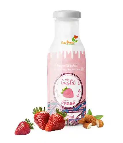 Yogurt De Almendras Con Fresas X 250ml Activa