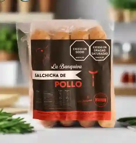 Salchichas De Pollo X 480gr La Banquiva