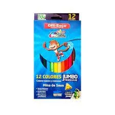 Colores Offi-esco Jumbo X12 Triangular