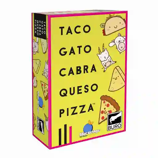 Taco Gato Cabra Queso Pizza Juego De Mesa Español