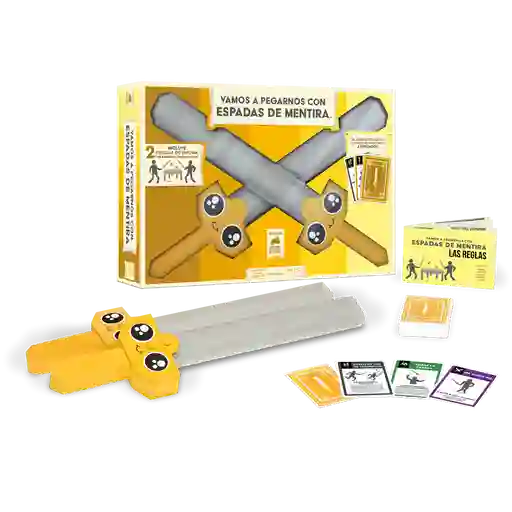 Vamos A Pegarnos Con Espadas De Mentira Juego Español