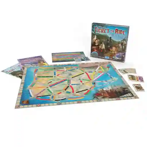 Aventureros Al Tren Iberia Y Corea Del Sur Exp Juego De Mesa