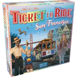 Ticket To Ride: San Francisco Juego De Mesa Inglés