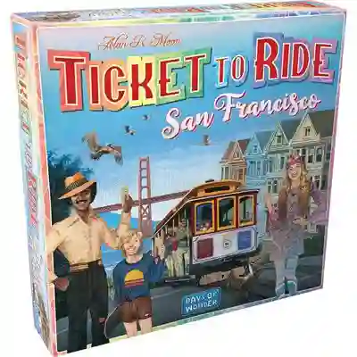 Ticket To Ride: San Francisco Juego De Mesa Inglés
