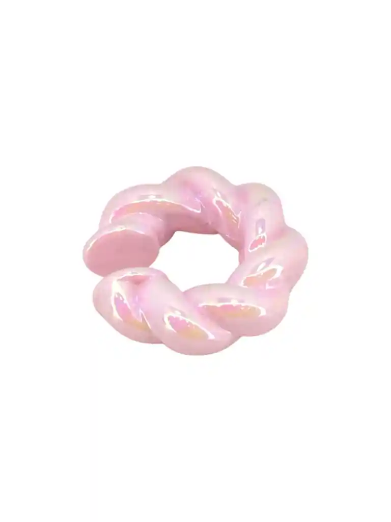 Earcuff Tornasol Rosa