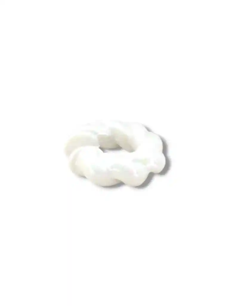 Earcuff Tornasol Blanco