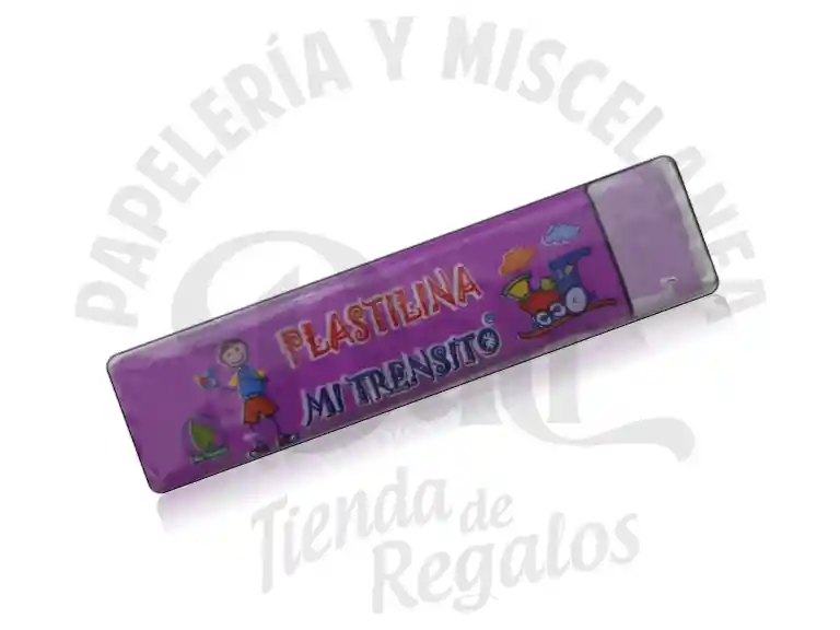 Barra De Plastilina Morado