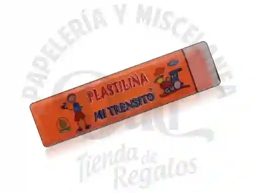 Barra De Plastilina Naranja Neon