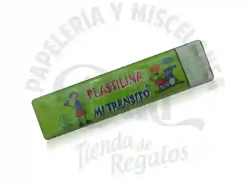 Barra De Plastilina Verde Manzana