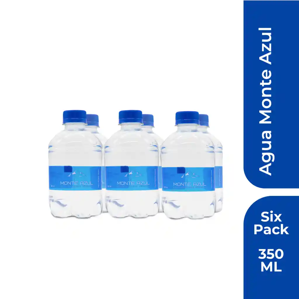 Six Pack Agua Natural 350 Ml