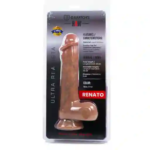 Dildo Ultra Realista Renato Camtoyz